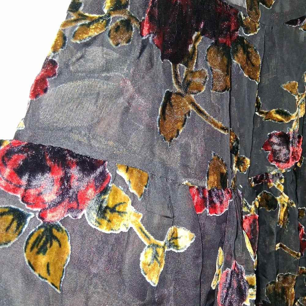 Dolls Kill Black Floral Mini Dress - Picture 5 of 12